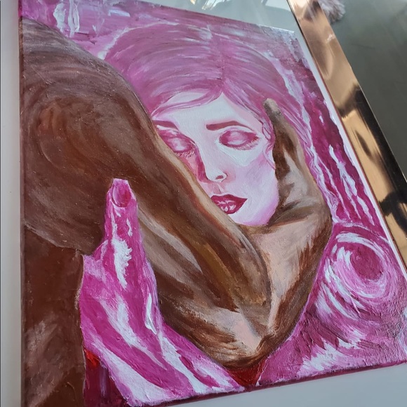 Acrylic Painting - In Your Arms - Picture 3 of 4